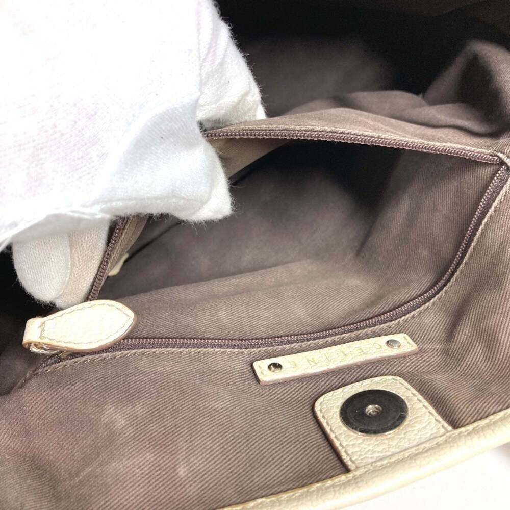 CELINE Vintage Logo Macadam Tote Bag, Shoulder Leather, Canvas, Men's & Women... - Picture 14 of 15